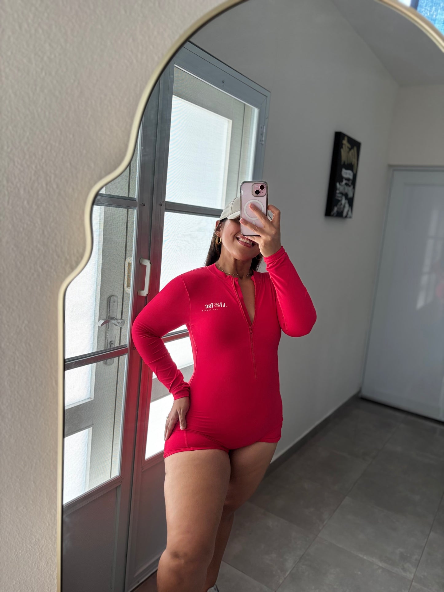 DIVINA RED BODYSUIT