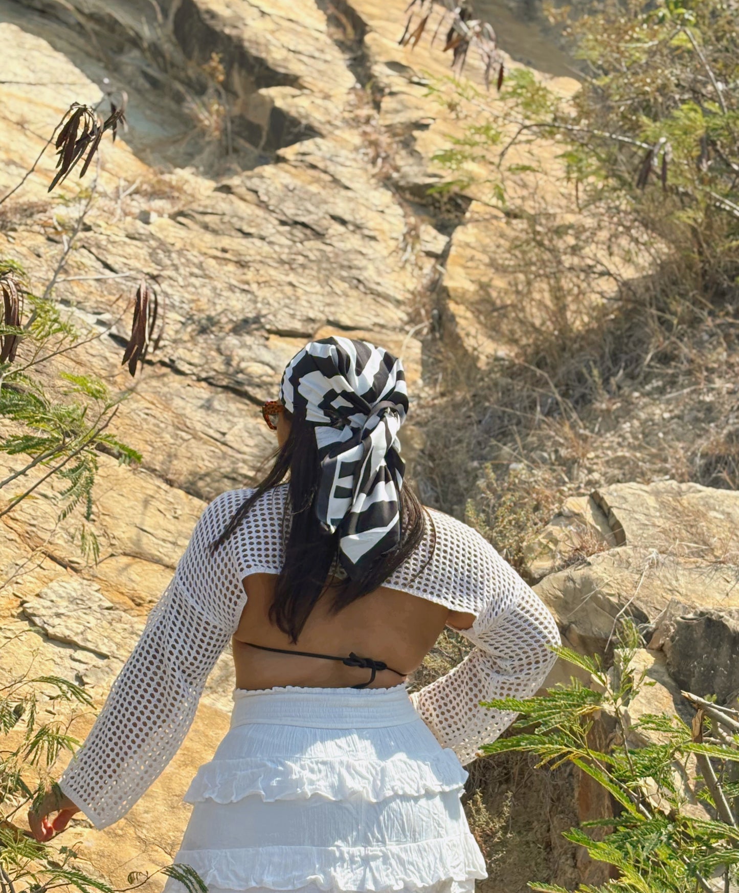 Bandana en zebra