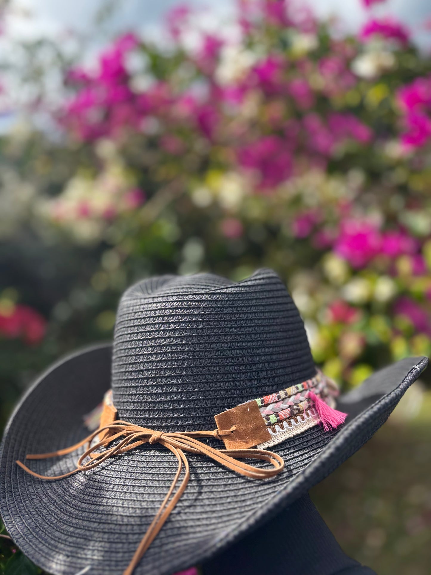 HIBISCUS COWBOY HAT