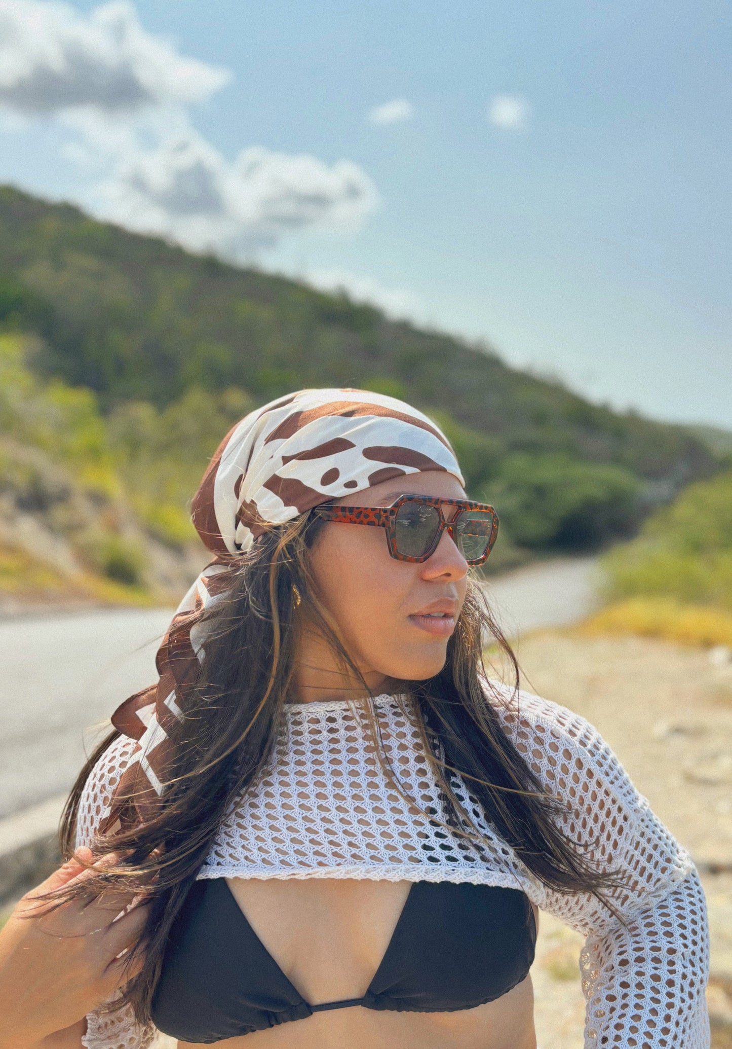 Bandana en zebra