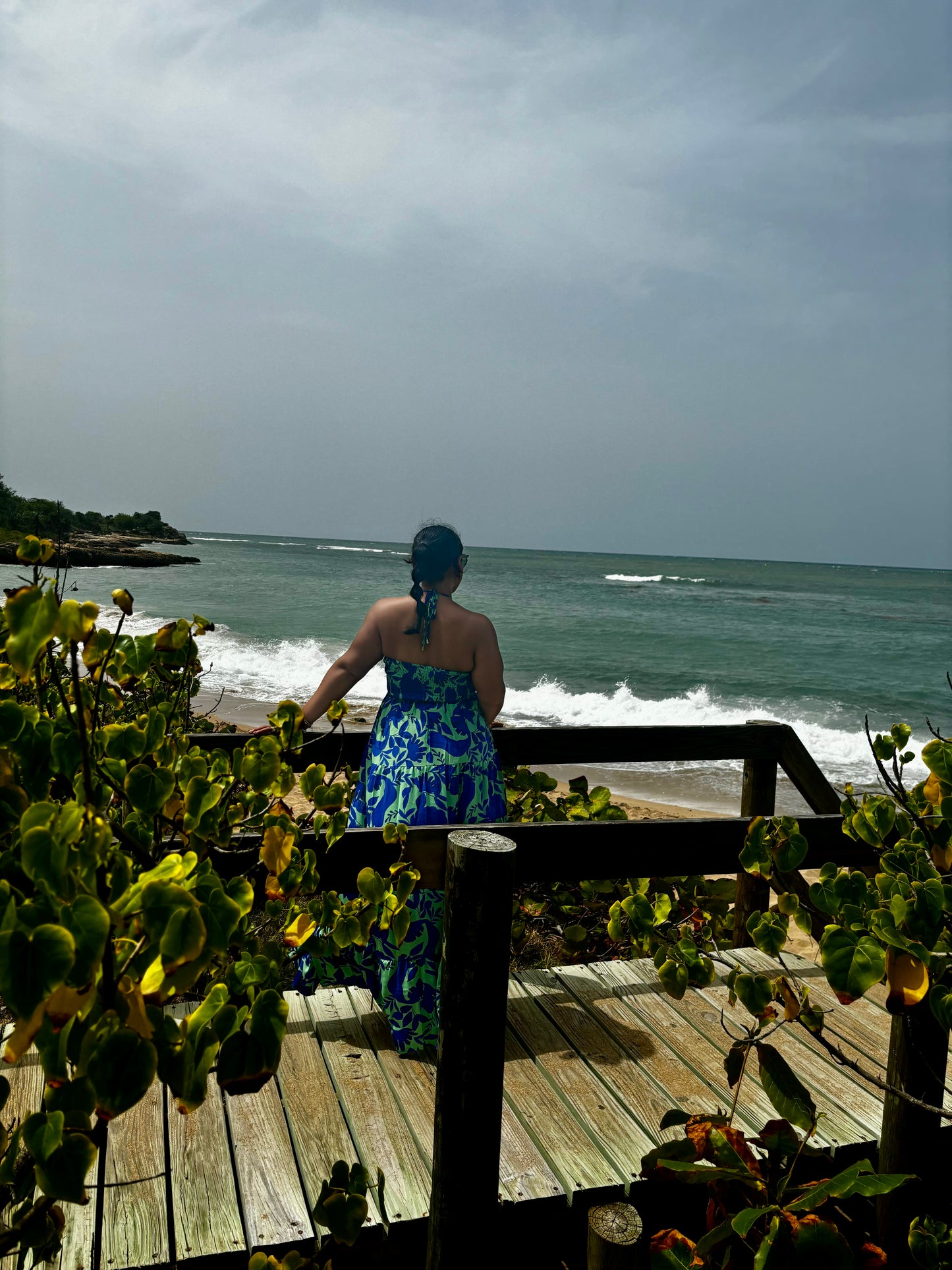 BALI BLUE MAXI DRESS