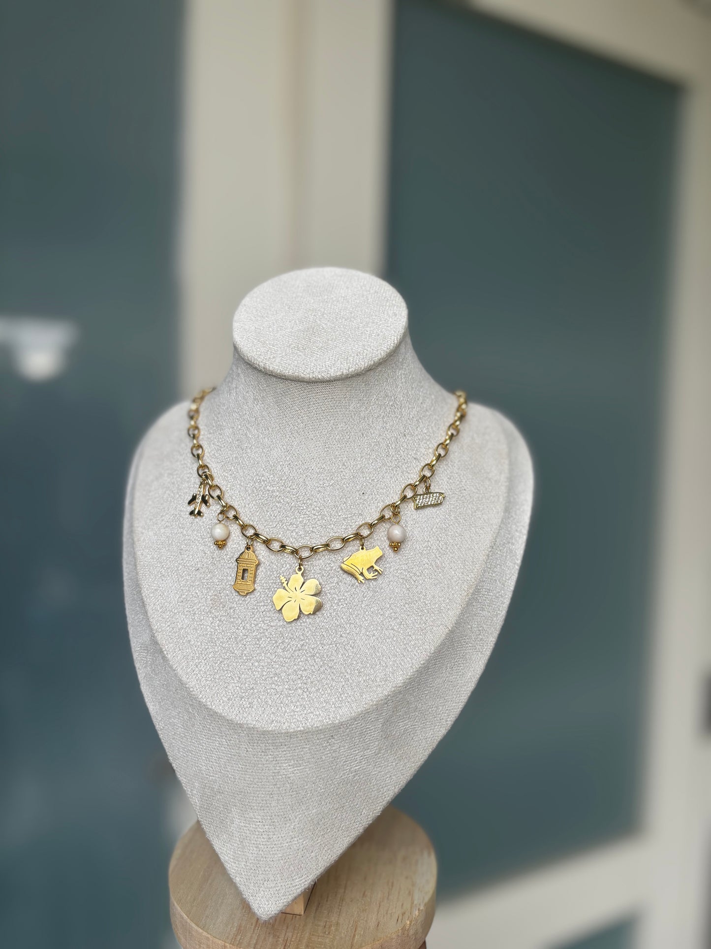 Boricua Charms Necklace