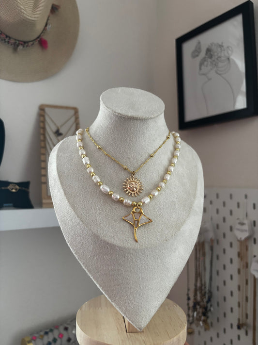 Pearly raya Necklace